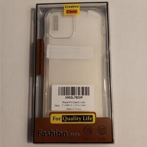 Unused Clear iPhone 12  Case 6.1 Inch For Quality Life